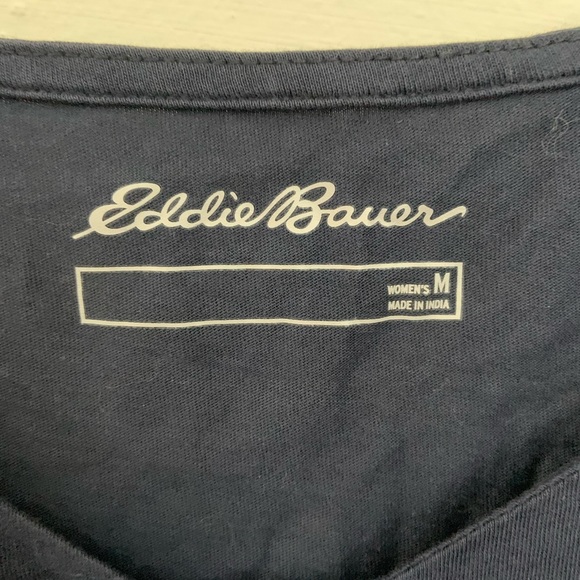 Blue Button Down Tank Top - Picture 4 of 4